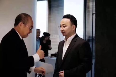 秋日餐叙 共叙商机|超凡国际董事长李厚德受邀参加丽泽SOHO秋日餐叙